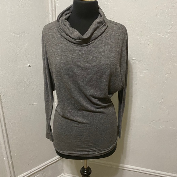 Beyond Yoga Stone Mock Neck Tunic - Picture 1 of 9